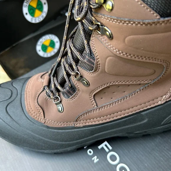 London Fog | Shoes | London Fog Brown And Black Rain Snow  display picture 1
